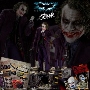 [2022년1월초중순입고예정][기간한정보너스파츠지급]블리츠웨이 BLITZWAY 다크나이트(2008)-조커 1/3스케일 스태츄 보너스 버전 Joker (The Dark Knight, 2008) - BONUS VERSION ◈쇼트없이 안전하게 입고◈뽁뽁이 안전포장 발송