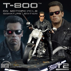 [21년 4분기]Darkside Studio 터미네이터2:심판의 날 T-800 모터사이클 리미티드 시그니처 에디션 Darkside Studio Terminator2 T-800 on Motorcycle Limited Signature Edition ◈쇼트없이 안전하게 입고◈뽁뽁이 안전포장 발송◈