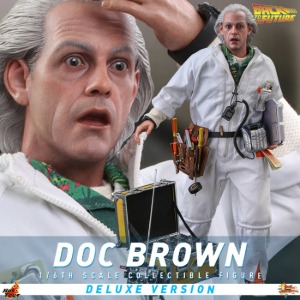 [23년 1~2분기]핫토이 MMS610 1/6 백 투 더 퓨쳐 에미트 브라운 박사 디럭스Ver. Hot Toys MMS610 Back to the Future - 1/6th scale Doc Brown Collectible Figure (Deluxe Version)◈뽁뽁이 안전포장 발송◈
