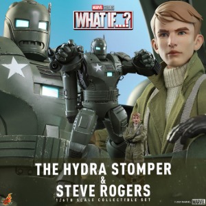 [23년 1~2분기]핫토이 TMS060 1/6 왓 이프...? 히드라 스톰퍼&amp;스티브 로저스 세트  Hot Toys TMS060 What If...? - 1/6th scale The Hydra Stomper and Steve Rogers Collectible Set ◈뽁뽁이 안전포장 발송◈