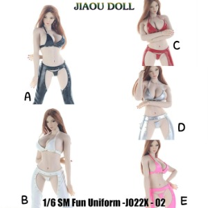 [22년 3분기]Jiaou Doll 1/6 섹시오픈 크로치 유니폼(JO22X-02A~E) 5종 중 택일(피규어 미포함) Jiaou Doll - 1/6 Sexy Open Crotch Uniform (JO22X-02A~E) ◈뽁뽁이 안전포장 발송◈쇼트없이 안전하게 입고◈