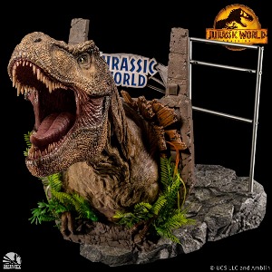[23년 2분기]인피니티 스튜디오 쥬라기 월드: 도미니언 티라노사우루스 렉스 윌 마운티드 버스트(티렉스&amp;스텐드 세트) Infinity Studio Jurassic World Dominion - Tyrannosaurus Rex Wall Mounted Bust (T-Rex &amp; Stand Set) ◈뽁뽁이 안전포장 발송◈