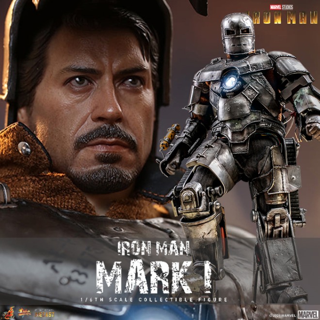 [23년 2~3분기]핫토이 마크1 아이언맨 다이캐스트 메탈 1/6 피규어 Hot Toys MMS605D40 Iron Man 1/6th scale Iron Man Mark I◈뽁뽁이 안전포장 발송◈