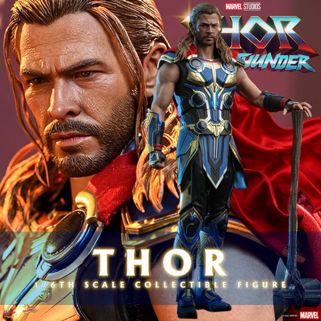[23년 4분기~24년 1분기]핫토이 MMS655 1/6 토르: 러브 앤 썬더 토르 (일반버전)Hot Toys MMS655 Thor: Love and Thunder - 1/6th scale Thor ◈뽁뽁이 안전포장 발송◈