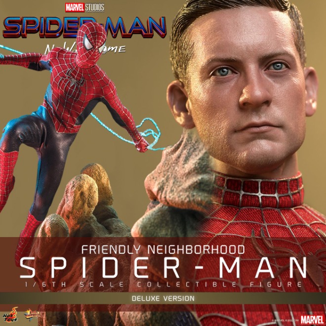 [23년 4분기~24년 1분기] 핫토이 MMS662  1/6 스파이더맨: 노 웨이 홈 다정한 이웃 스파이더맨(디럭스 버전) Hot Toys MMS662  Spider-Man: No Way Home - 1/6th scale Friendly Neighborhood Spider-Man (Deluxe Version)◈뽁뽁이 안전포장 발송◈