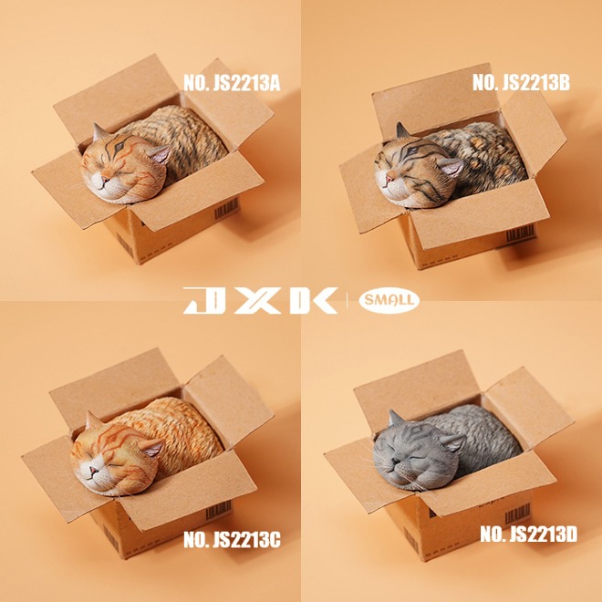 [23년 1분기] JXK small 캣 인 더 딜리버리 박스(JS2213A~D) 4종 중 택일 JXK small - The Cat In The Delivery Box (JS2213A~D) ◈쇼트없이 안전하게 입고◈뽁뽁이 안전포장 발송◈