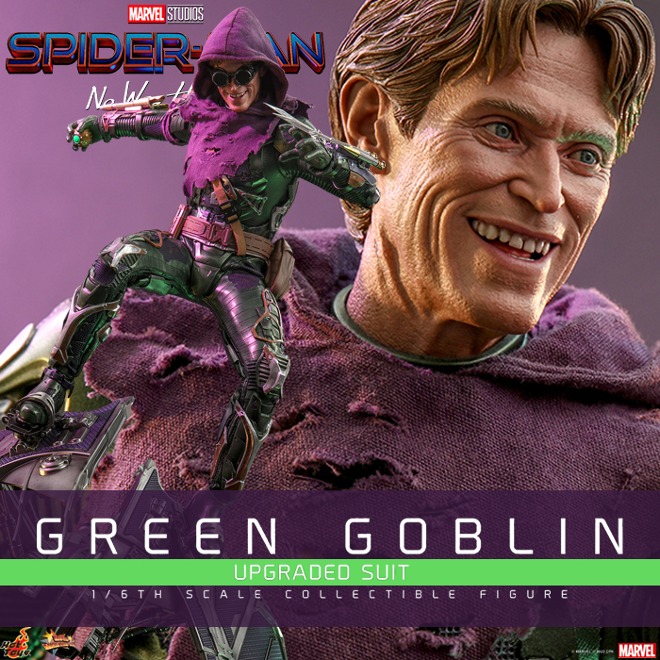 [23년 4분기~24년 1분기] 핫토이 MMS674 1/6 스파이더맨: 노 웨이 홈 그린 고블린(업그레이드 슈트) ot Toys MMS674 Spider-Man: No Way Home - 1/6th scale Green Goblin (Upgraded Suit) ◈뽁뽁이 안전포장 발송◈