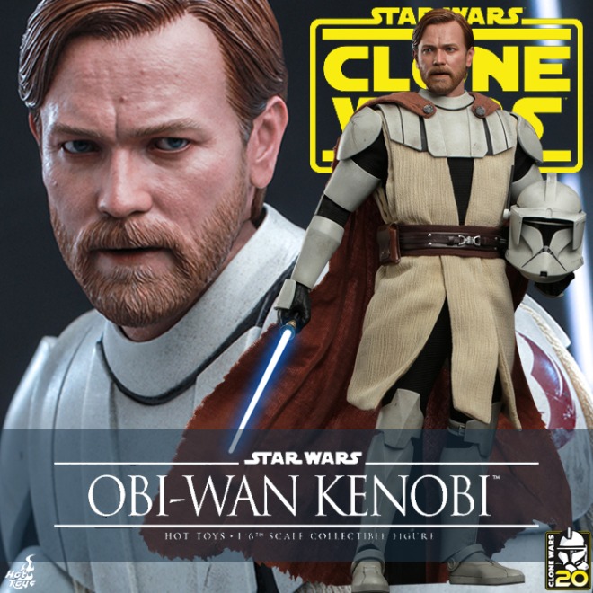 [24년 1분기~2분기] 핫토이 TMS095 1/6 스타워즈: 클론 전쟁 오비완 케노비 Hot Toys TMS095 Star Wars: The Clone Wars™ - 1/6th scale Obi-Wan Kenobi™