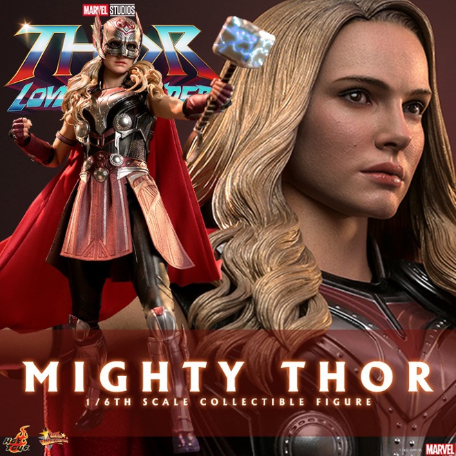 [23년 4분기~24년 1분기] 핫토이 1/6 마이티 토르 MMS663 토르: 러브 앤 썬더 Hot Toys Thor: Love and Thunder - 1/6th scale Mighty Thor