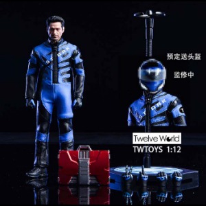 [입고완료][미개봉][박스눌림]TWTOYS - 1/12 MK5 Racing Suit Version Tony (TW1915)마크5 레이싱 슈트 버전