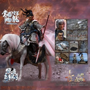 [입고완료]인플레임 토이즈 1/12 조운 자룡&amp;전투마 (IFT-051) INFLAMES1/12  IFT-051  The  1/12th scale“Sets Of Soul Of Tiger Generals -Zhao  Zilong &amp; The Zhaoye Horse ◈뽁뽁이 안전포장 빠른발송◈