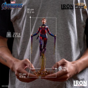 [입고완료] 아이언스튜디오 1/10 어벤져스:엔드게임 캡틴마블 BDS 아트스케일 Iron Studios - Avengers: Endgame Captain Marvel BDS Art Scale 1/10
