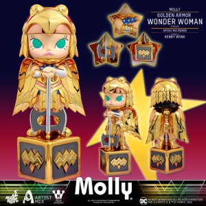 [입고완료]핫토이 AMC032 DC코믹스 몰리 골든 아머 원더우먼 아티스트 피규어 Hot Toys AMC032 DC Comics Molly (Golden Armor Wonder Woman Disguise)