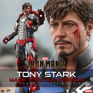 [입고완료]핫토이 MMS599 1/6 아이언맨2 토니스타크(마크5 슈트 업 버전) Iron Man 2 - 1/6th scale Tony Stark (Mark V Suit up Version) Collectible Figure