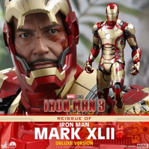 [22년 12월 8일 전후 입고예정]핫토이 QS008 1/4 아이언맨3 마크42 디럭스Ver.(REISSUE OF) Hot Toys QS008 Iron Man 3 Mark XLII 1/4th scale (Deluxe Version) ◈뽁뽁이 안전포장 발송◈