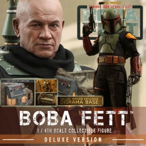 [잔금결제전용][23년 6월 29일 전후 입고예정]핫토이 QS023 스타워즈 북 오브 보바 펫 보바펫(디럭스 버전) Hot Toys QS023 Star Wars The Book Of Boba Fett - 1/4th scale Boba Fett (Deluxe Version)