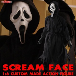 [입고완료]SUPERMAD TOYS 1/6 스크림 페이스(재예약) SUPERMAD TOYS - 1/6 Scream Face