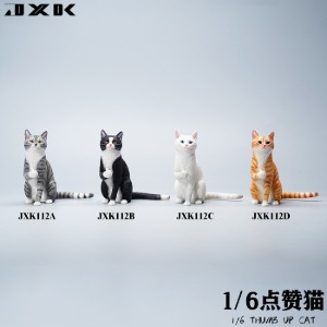[23년 1분기]JXK 1/6 엄지 고양이(JXK112A~D) 4종 중 택일 JXK - 1/6 Thumb Up Cat (JXK112A~D) ◈쇼트없이 안전하게 입고◈뽁뽁이 안전포장 발송◈