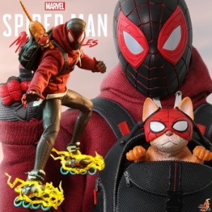 [잔금결제전용][22년 5월 31일 전후 입고예정]핫토이 VGM50 1/6 스파이더맨 마일스 모랄레스(캣슈트) Hot Toys VGM50 Marvel&#039;s Spider-Man: Miles Morales(Bodega Cat Suit) ◈뽁뽁이 안전포장 발송◈