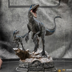 [23년 12월 입고예정]아이언스튜디오 1/10 쥬라기 월드 도미니언 블루&amp;베타 디럭스 아트스케일 Iron Studios Jurassic World Dominion Deluxe Art Scale 1/10 Blue and Beta