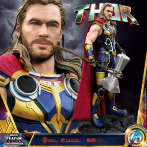 [주문후 생산]비스트킹덤 LS-083 토르 러브 앤 썬더 토르 라이프사이즈 Beast Kingdom LS-083 Thor-Love and Thunder Thor life size statue ◈쇼트없이 안전하게 입고◈뽁뽁이 안전포장 발송◈