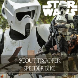 [잔금결제전용][입고완료]핫토이 MMS612 1/6 스타워즈 제다이의 귀환 스카우트 트루퍼&amp;스피더 바이크 Hot Toys MMS612 1/6 Star Wars: Return of the Jedi Scout Trooper and Speeder Bike ◈뽁뽁이 안전포장 발송◈