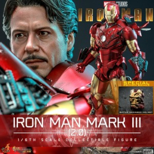 [23년 분기][스페셜 한정판] 핫토이 MMS664D48B 1/6 아이언맨 마크 3 (2.0) Hot Toys Iron Man - 1/6th scale Iron Man Mark III (2.0) ◈뽁뽁이 안전포장 발송◈