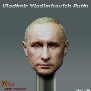 [23년 2분기]WOLFKING 1/6 블라디미르 푸틴 헤드스컬프(WK-T012B) WOLFKING - 1/6 Vladimir Vladimirovich Putin Headsculpt (WK-T012B) ◈뽁뽁이 안전포장 발송◈쇼트없이 안전하게 입고◈