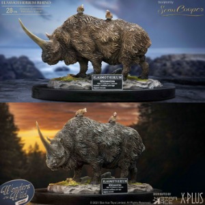 [23년 3분기]스타에이스토이즈 엘라스모테리움 코뿔소 폴리레진 스태츄(SA5019/5020) 2종 중 택일 Star Ace Toys - Elasmotherium Rhino Polyresin Statue (SA5019/5020)