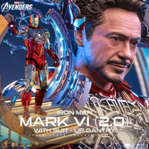 [24년 1분기~2분기] 핫토이 MMS688D53 1/6 어벤져스 아이언맨 마크6 (2.0)&amp;슈트 업 겐트리 Hot Toys MMS688D53 The Avengers - 1/6th scale Iron Man Mark VI (2.0) with Suit-Up Gantry