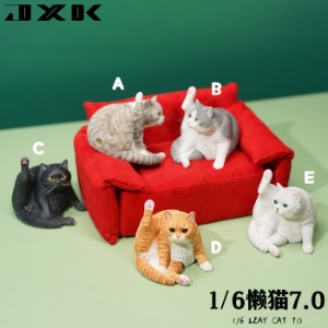 [23년 2분기] JXK 1/6 게으른 고양이 7.0(JXK156B1~B5) 5종 중 택일 JXK - 1/6 Lazy Cat 7.0 (JXK156B1~B5)