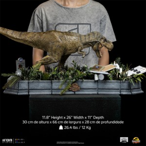 [23년 3분기]아이언스튜디오 쥬라기 공원 렉시&amp;도날드 젠나로 Iron Studios Rex and Donald Gennaro Jurassic Park