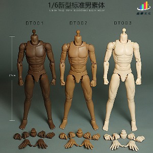 [23년 3분기] Yishun Culture 1/6 엘리먼트 시리즈 내로 숄더 남성 바디(DT-001A~C) 3종 중 택일 Yishun Culture - 1/6 Element Series - Narrow Shoulder Male Body (DT-001A~C)