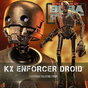 [잔금결제전용][23년 6월 29일 전후 입고예정] 핫토이 TMS072 1/6 스타워즈:북 오브 보바 펫 KX 인포서 드로이드 Hot Toys TMS072 Star Wars: The Book of Boba Fett™ - 1/6th scale KX Enforcer Droid™