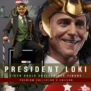 [입고완료]핫토이 TMS067 1/6 프레지던트 로키(프리미엄 컬렉터즈 에디션) Loki 1/6th scale President Loki Collectible Figure (Premium Collector&#039;s Edition) ◈뽁뽁이 안전포장 발송◈